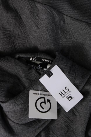 Γυναικείο φούτερ H.I.S, Μέγεθος S, Χρώμα Γκρί, Τιμή 23,71 €