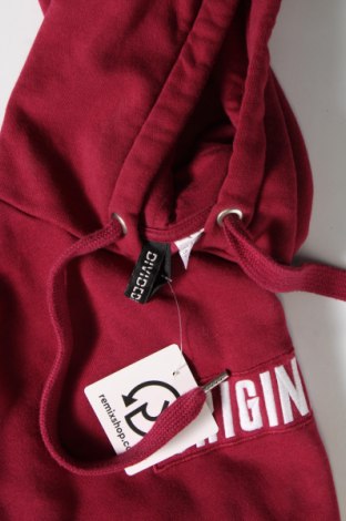Damen Sweatshirt H&M Divided, Größe S, Farbe Rot, Preis 6,23 €