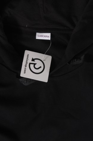 Γυναικείο φούτερ Lascana, Μέγεθος XL, Χρώμα Μαύρο, Τιμή 13,04 €