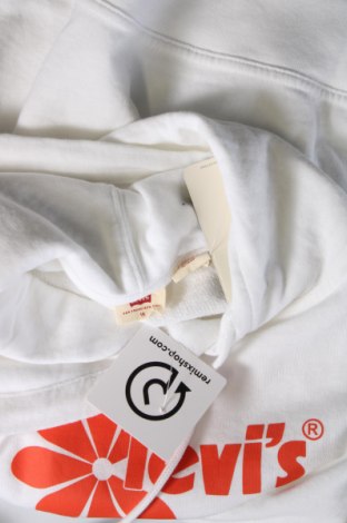 Γυναικείο φούτερ Levi's, Μέγεθος XL, Χρώμα Λευκό, Τιμή 22,82 €
