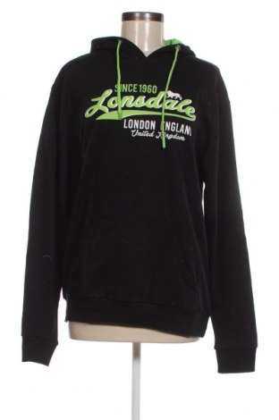 Damen Sweatshirt Lonsdale, Größe M, Farbe Schwarz, Preis € 12,09