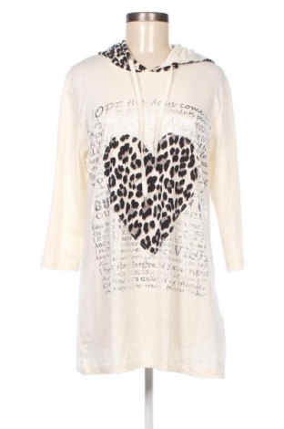 Damen Sweatshirt Mia Moda, Größe L, Farbe Weiß, Preis 9,41 €