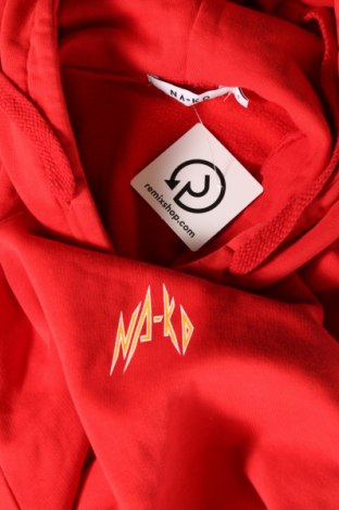 Γυναικείο φούτερ NA-KD, Μέγεθος S, Χρώμα Κόκκινο, Τιμή 11,34 €