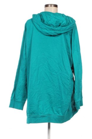 Γυναικείο φούτερ Okay, Μέγεθος 5XL, Χρώμα Μπλέ, Τιμή 17,94 €