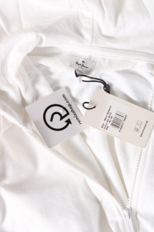 Γυναικείο φούτερ Pepe Jeans, Μέγεθος L, Χρώμα Λευκό, Τιμή 31,73 €
