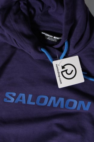 Γυναικείο φούτερ Salomon, Μέγεθος XS, Χρώμα Μπλέ, Τιμή 21,65 €