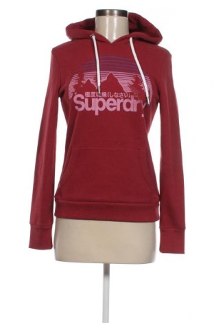 Γυναικείο φούτερ Superdry, Μέγεθος M, Χρώμα Κόκκινο, Τιμή 29,51 €