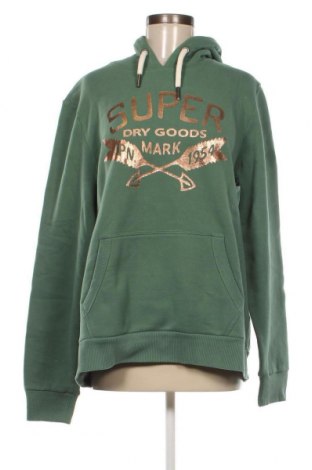 Γυναικείο φούτερ Superdry, Μέγεθος XL, Χρώμα Πράσινο, Τιμή 29,51 €