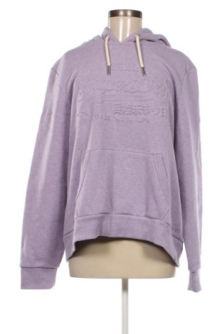 Damen Sweatshirt Superdry, Größe XL, Farbe Lila, Preis 29,51 €