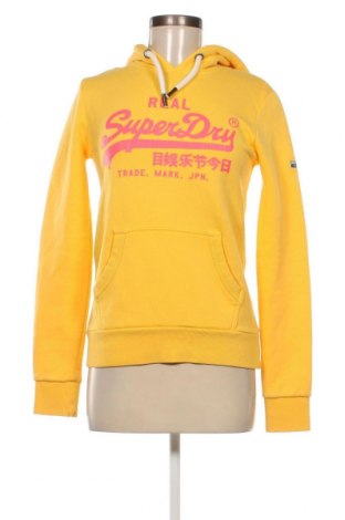 Γυναικείο φούτερ Superdry, Μέγεθος XS, Χρώμα Κίτρινο, Τιμή 14,21 €