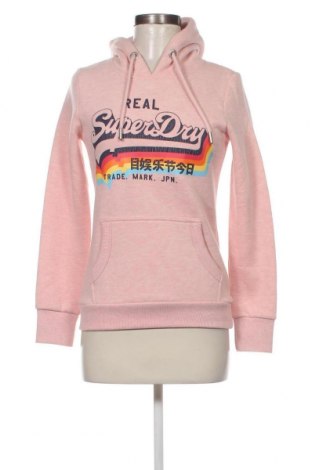 Damen Sweatshirt Superdry, Größe S, Farbe Rosa, Preis 16,94 €