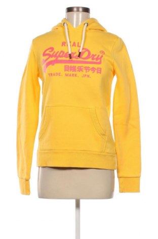 Γυναικείο φούτερ Superdry, Μέγεθος S, Χρώμα Κίτρινο, Τιμή 13,66 €