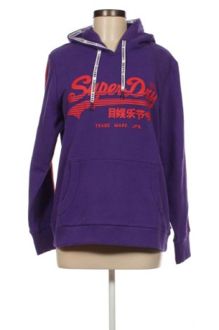 Damen Sweatshirt Superdry, Größe XL, Farbe Lila, Preis 54,64 €