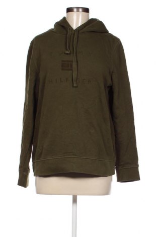Női sweatshirt Tommy Hilfiger, Méret M, Szín Zöld, Ár 19 555 Ft