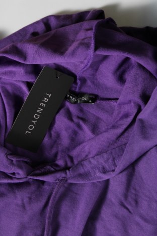 Γυναικείο φούτερ Trendyol, Μέγεθος XL, Χρώμα Βιολετί, Τιμή 16,78 €