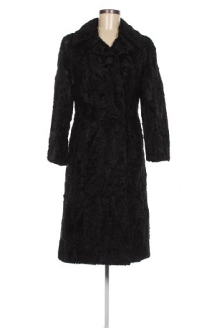 Palton din piele pentru damă, Mărime M, Culoare Negru, Preț 407,07 Lei