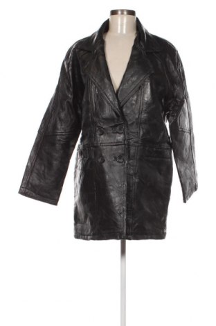 Damen Lederjacke, Größe M, Farbe Schwarz, Preis 16,16 €