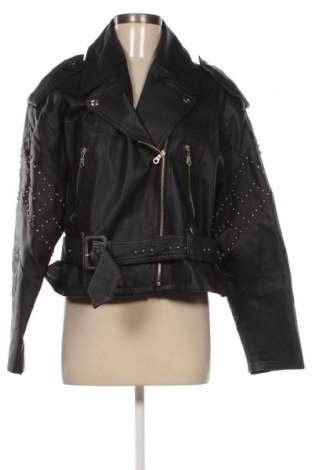 Dámska kožená bunda , Veľkosť L, Farba Čierna, Cena  23,61 €