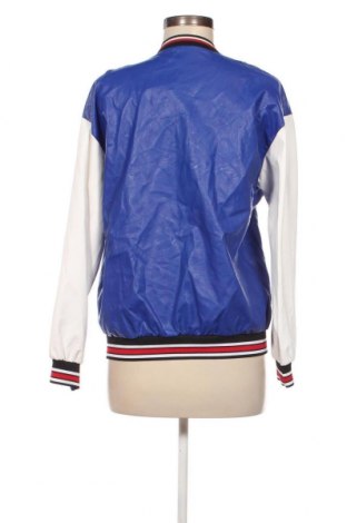 Damen Lederjacke, Größe M, Farbe Blau, Preis 34,10 €