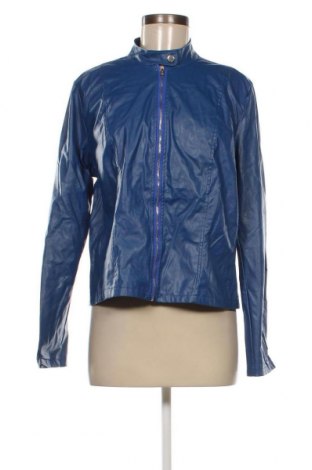 Damen Lederjacke, Größe XL, Farbe Blau, Preis € 20,46