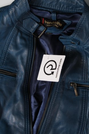 Dámska kožená bunda , Veľkosť S, Farba Modrá, Cena  60,67 €