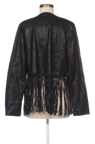Дамско кожено яке, Размер XL, Цвят Черен, Цена 41,65 лв.