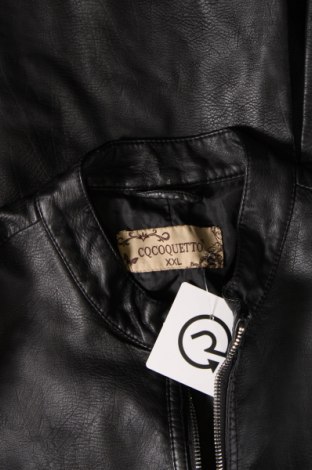 Γυναικείο δερμάτινο μπουφάν, Μέγεθος L, Χρώμα Μαύρο, Τιμή 25,06 €