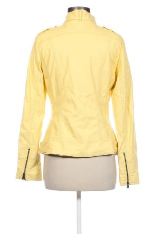 Γυναικείο δερμάτινο μπουφάν, Μέγεθος L, Χρώμα Κίτρινο, Τιμή 25,06 €