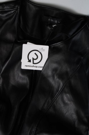 Dámska kožená bunda  Amisu, Veľkosť M, Farba Čierna, Cena  23,61 €