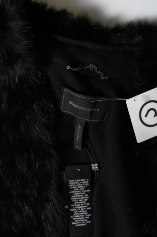 Δερμάτινο γυναικείο παλτό BCBG Max Azria, Μέγεθος S, Χρώμα Μαύρο, Τιμή 254,21 €