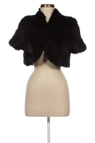 Дамско кожено палто BCBG Max Azria, Размер S, Цвят Черен, Цена 145,05 лв.