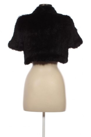 Δερμάτινο γυναικείο παλτό BCBG Max Azria, Μέγεθος S, Χρώμα Μαύρο, Τιμή 74,77 €