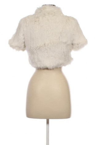 Дамско кожено палто BCBG Max Azria, Размер XXS, Цвят Бял, Цена 493,17 лв.