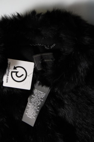 Дамско кожено палто BCBG Max Azria, Размер XXS, Цвят Черен, Цена 522,18 лв.