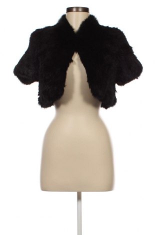 Дамско кожено палто BCBG Max Azria, Размер XXS, Цвят Черен, Цена 145,05 лв.