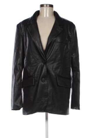 Dámska kožená bunda  Bershka, Veľkosť M, Farba Čierna, Cena  6,95 €