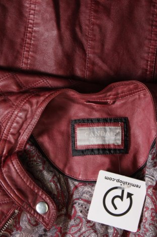 Dámska kožená bunda  Canda, Veľkosť S, Farba Červená, Cena  14,07 €