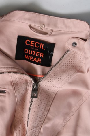 Dámska kožená bunda  Cecil, Veľkosť XL, Farba Ružová, Cena  21,18 €