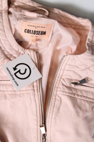 Dámska kožená bunda  Colloseum, Veľkosť L, Farba Ružová, Cena  22,50 €