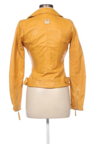 Γυναικείο δερμάτινο μπουφάν Freaky Nation, Μέγεθος XS, Χρώμα Κίτρινο, Τιμή 265,98 €