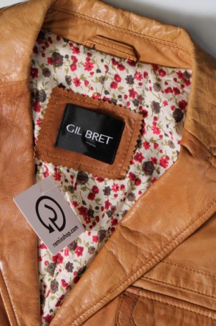 Γυναικείο δερμάτινο μπουφάν Gil Bret, Μέγεθος XL, Χρώμα Καφέ, Τιμή 127,21 €