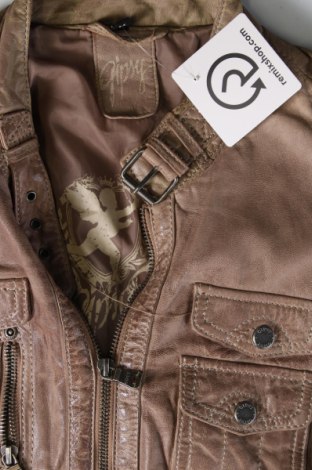 Dámska kožená bunda  Gipsy, Veľkosť M, Farba Béžová, Cena  103,79 €