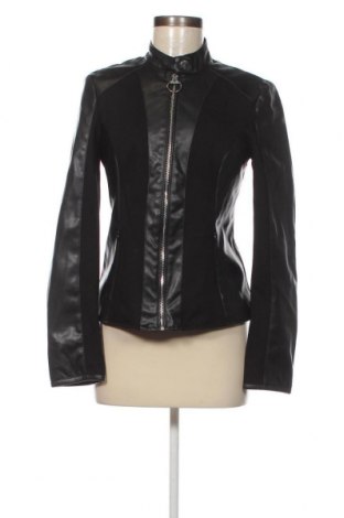 Γυναικείο δερμάτινο μπουφάν Guess, Μέγεθος L, Χρώμα Μαύρο, Τιμή 52,69 €