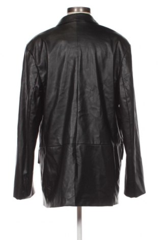 Γυναικείο δερμάτινο μπουφάν H&M, Μέγεθος M, Χρώμα Μαύρο, Τιμή 27,37 €
