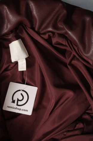 Dámska kožená bunda  H&M, Veľkosť XS, Farba Fialová, Cena  15,04 €