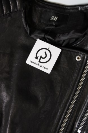 Dámská kožená bunda  H&M, Velikost M, Barva Černá, Cena  1 178,00 Kč