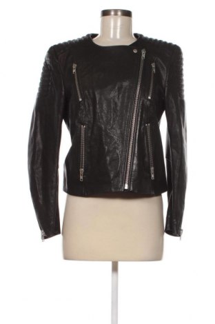 Γυναικείο δερμάτινο μπουφάν H&M, Μέγεθος M, Χρώμα Μαύρο, Τιμή 47,62 €