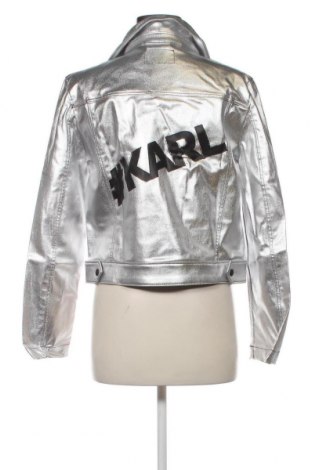 Дамско яке Karl Lagerfeld, Размер M, Цвят Сребрист, Цена 301,75 лв.