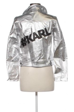Γυναικείο μπουφάν Karl Lagerfeld, Μέγεθος XS, Χρώμα Ασημί, Τιμή 553,30 €