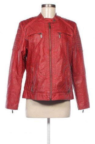 Dámska kožená bunda  Koroshi, Veľkosť XL, Farba Červená, Cena  33,80 €